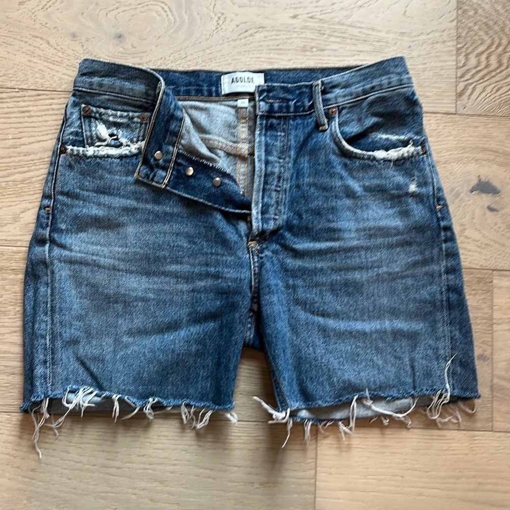 Agolde denim shorts - size 28